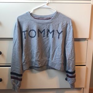 Tommy cropped sweatshirt